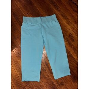 Blue Capri Pants